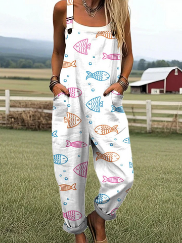 Ocean Whimsy Jumpsuit