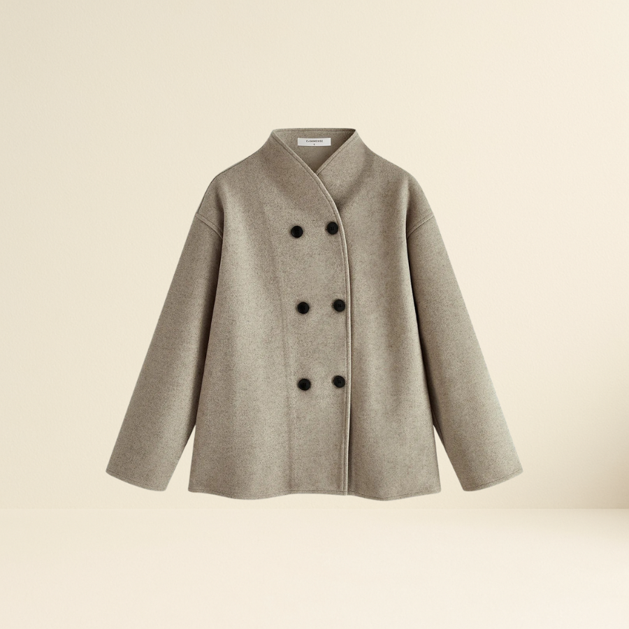 Oversized Button-Down Jacket