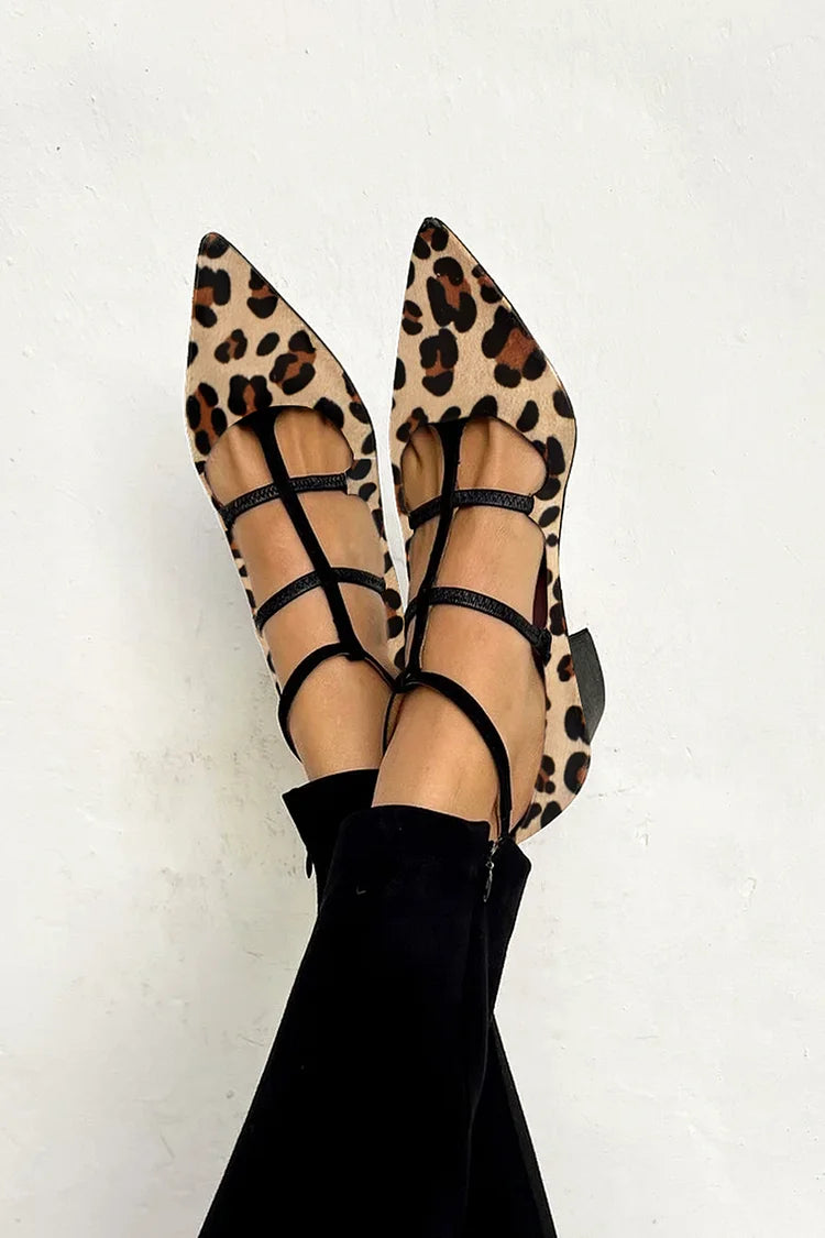 Kiana™ Chic Leopard Ballet Heels