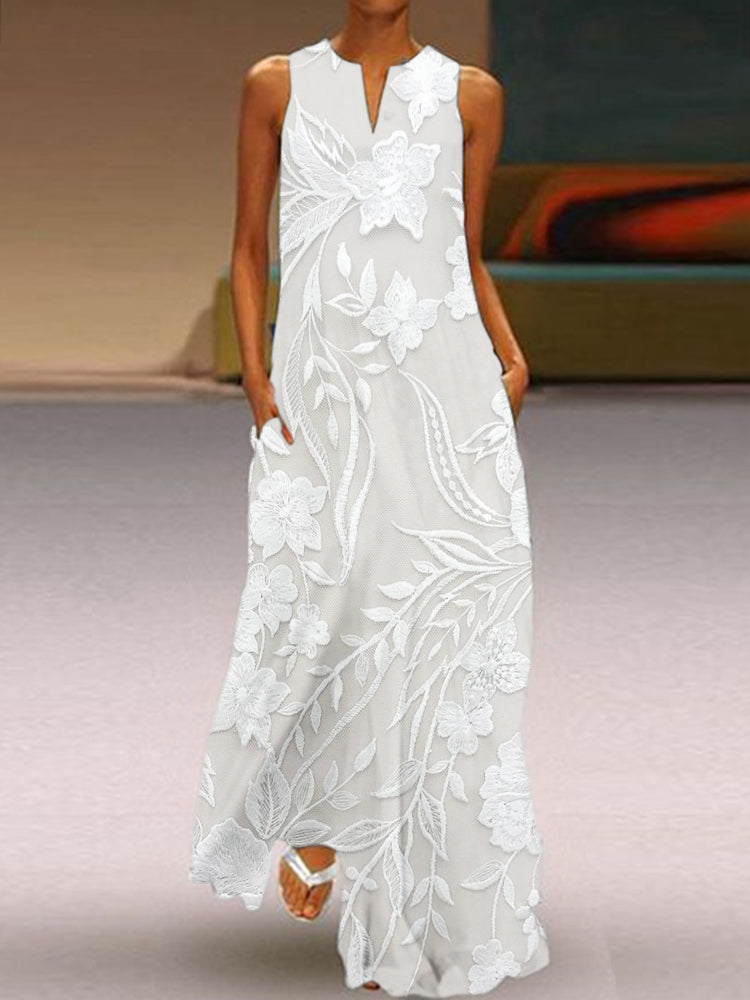 Nia | Luxe Printed Dress