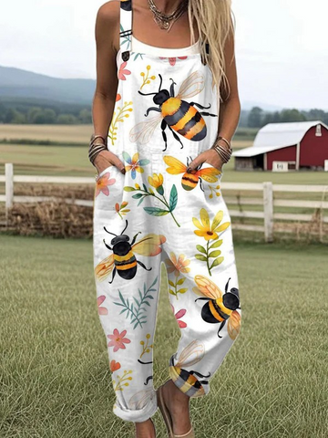 Bee Blossom Jumpsuit